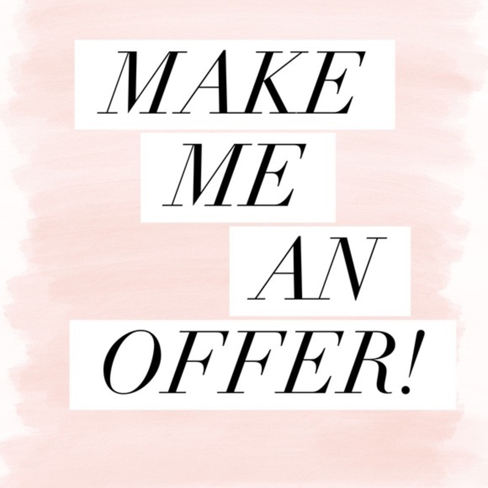 ALL OFFERS WELCOME